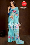 Harmony Vol 1 By Apple Organza Printed Sarees Wholesale Market In Surat